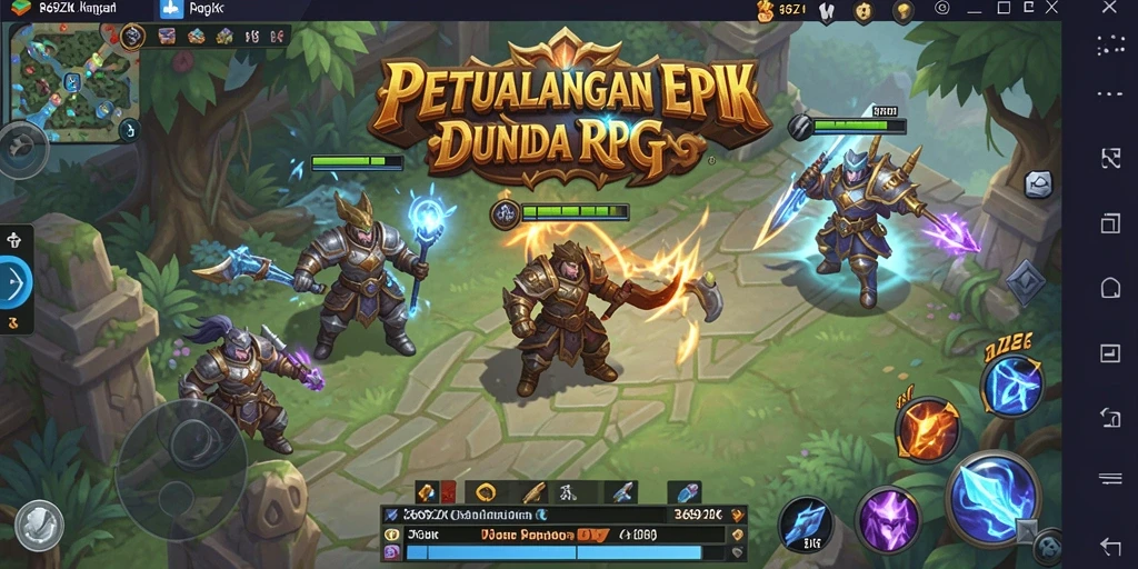 Tampilan gameplay RPG yang menakjubkan di 369ZK.