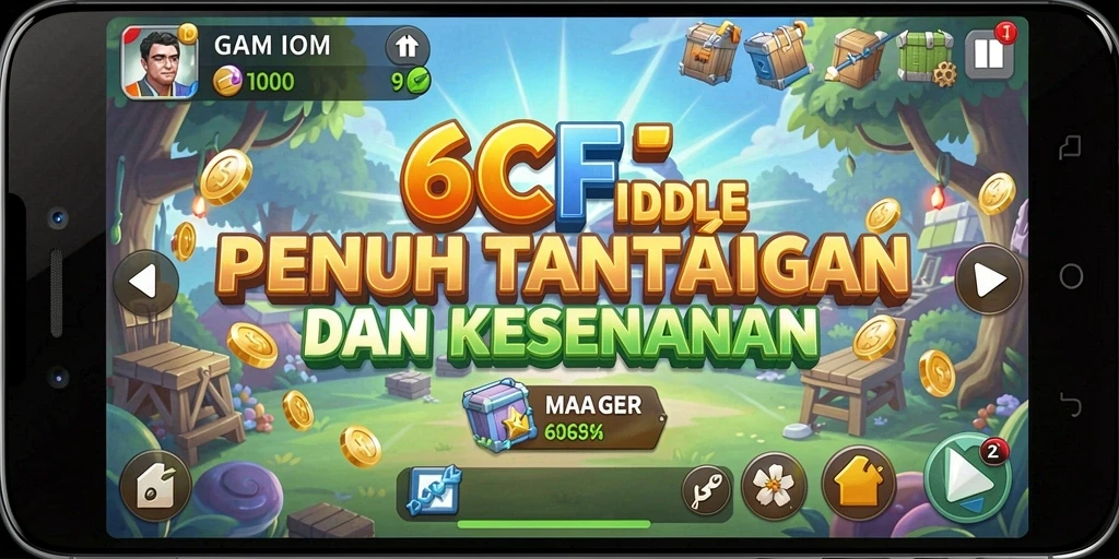 Tampilan gameplay menarik dari 6CF yang menunjukkan aksi Idle.