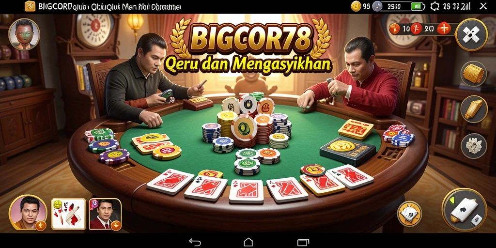 Tampilan gameplay QiuQiu yang menarik dan penuh strategi.