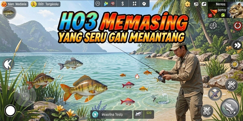 Tangkapan ikan di HO3 dengan grafis menakjubkan dan gameplay seru.
