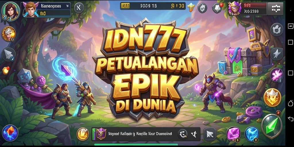 Gameplay RPG yang menarik dan mendebarkan di IDN777.