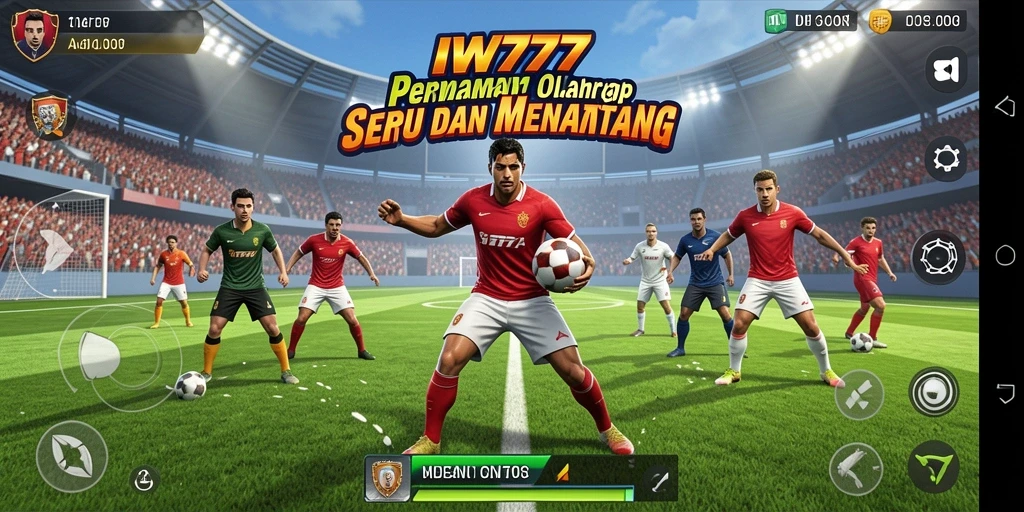 Tampilan menarik dari gameplay IW777 yang penuh aksi olahraga.