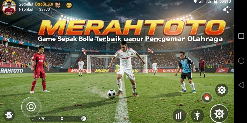 Menampilkan gameplay sepak bola yang seru dan mendebarkan.