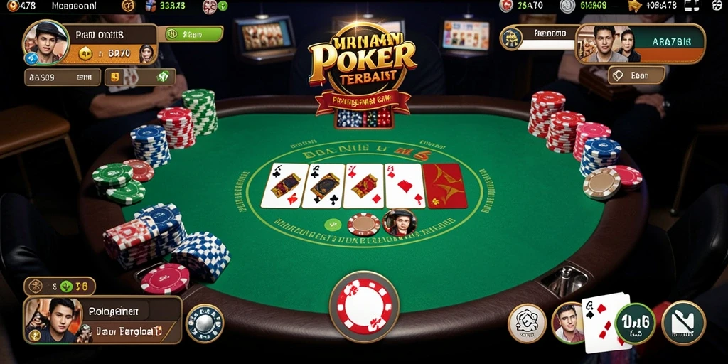Tampilan menarik dari gameplay Poker di ORA78.
