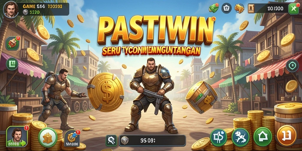 Tampilan gameplay seru PASTIWIN dengan grafik yang memukau.
