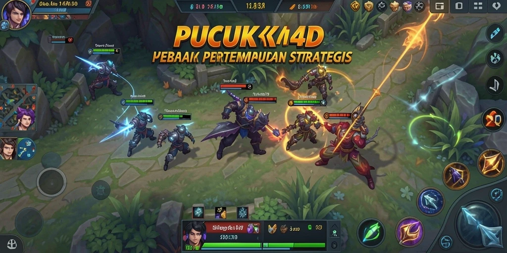 Tampilan gameplay seru dan strategis di PUCUK4D.