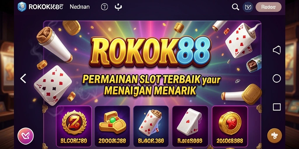 Screenshot gameplay ROKOK88 yang menampilkan putaran Slot yang mendebarkan.