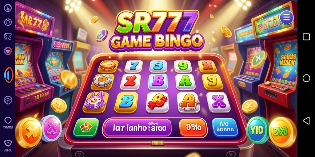Tampilan gameplay menarik dari game Bingo SR777.