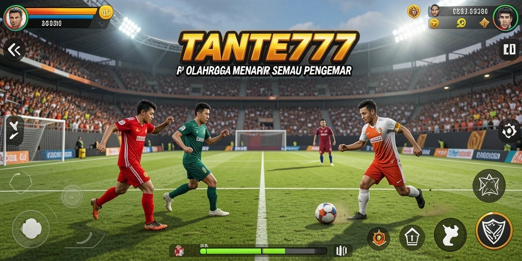 Tampilan gameplay TANTE777 yang penuh aksi dan tantangan.